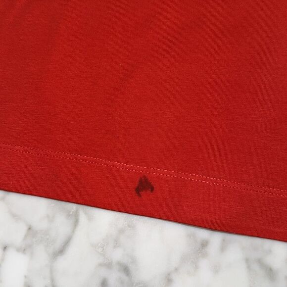 Moschino Kids Multicolor Logo Red Tee 4Y - Picture 3 of 5